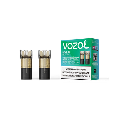 Set 10 buc Cartus VOZOL SWITCH PRO (2 Rezerve)